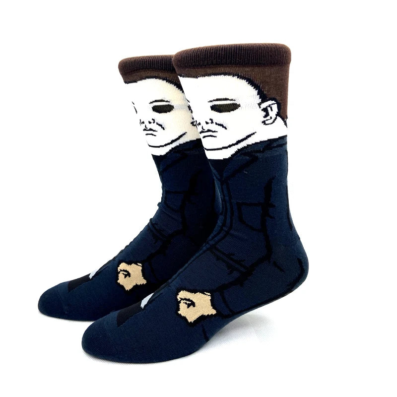 Neue Marvel Anime-Filmsocken – Lustige Wadensocken aus Baumwolle für Männer und Frauen, Cosplay-Hip-Hop-Stil