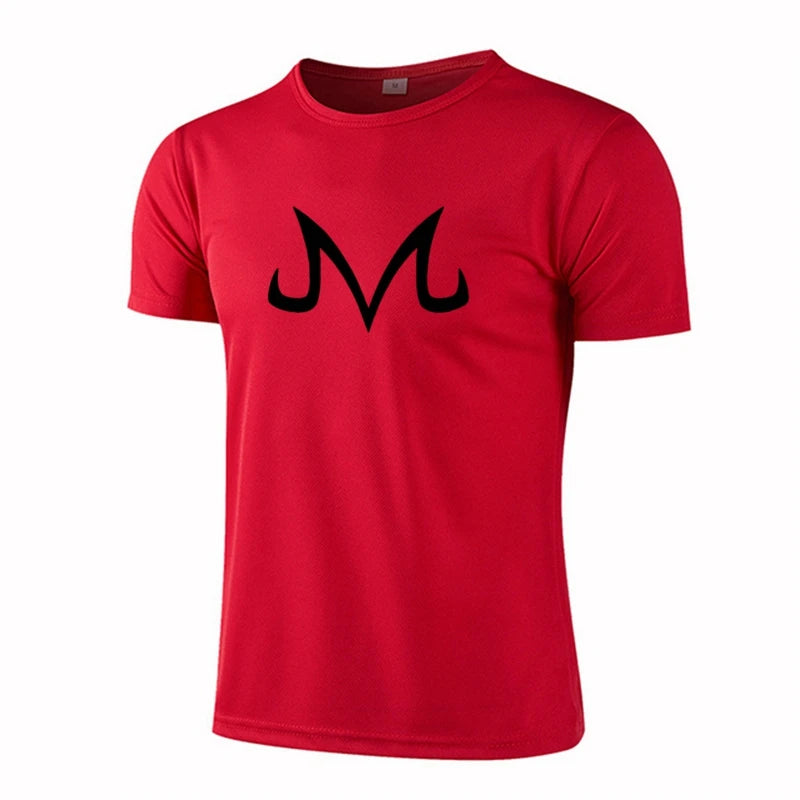 T-shirt d'été respirant à la mode pour hommes avec motif d'anime Majin Buu