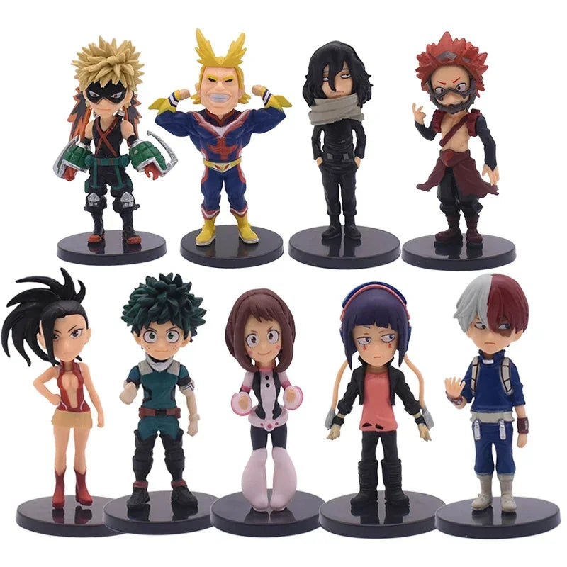 Figurine articulée My Hero Academia 25 cm - Deku, Bakugou, Dabi, All Might | Objet de collection animé