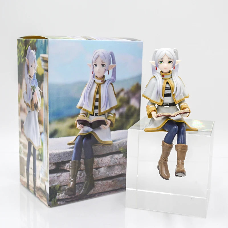 21 cm große Frieren: Beyond Journey's End Frieren Anime-Figur – PVC-Actionfigur und Sammlerpuppe