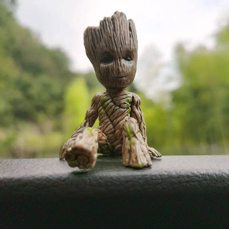 Figurine articulée de 6 cm Groot, les Gardiens de la Galaxie, Tree Man, Hero, Anime, Mini, à décorer