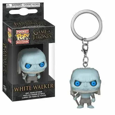 FUNKO pop Film TV Jeu de Jon Snow Daenerys Davos Ghost Night King Porte-clés Figure Modèle Jouets à collectionner