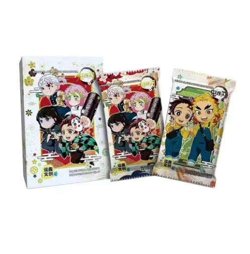 New Original Demon Slayer Cards Infinite Train SSP Card Diamond Rare Card Collection