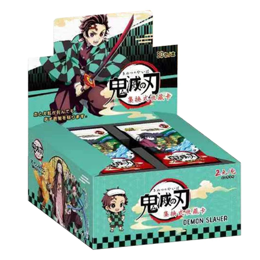 New Original Demon Slayer Cards Infinite Train SSP Card Diamond Rare Card Collection