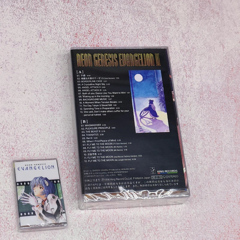 Cards Cassette Tape Music Neon Genesis The Rock Nana Hatsune Miku Cartoon Character Soundtrack Record