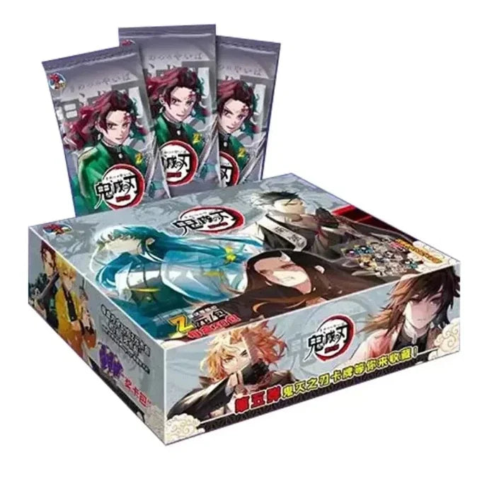 New Original Demon Slayer Cards Infinite Train SSP Card Diamond Rare Card Collection