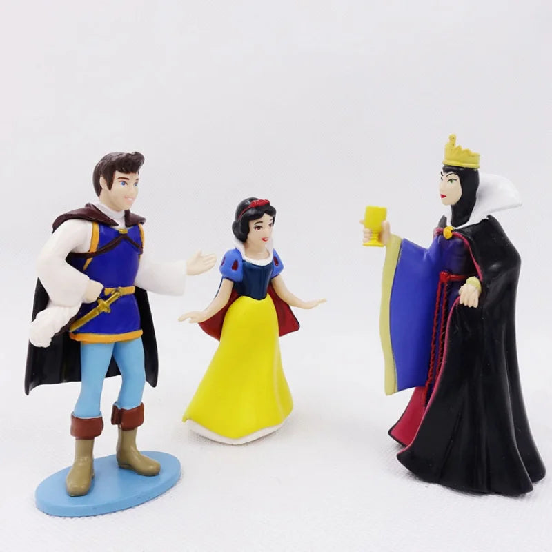 Lot de 8 figurines Disney Blanche-Neige et les Sept Nains