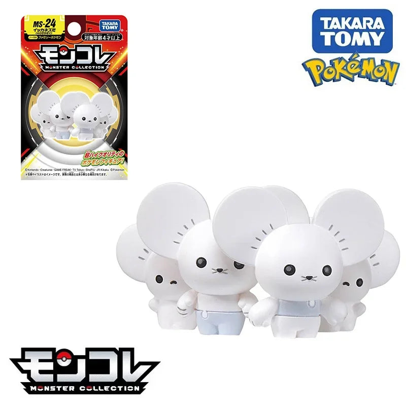 Figurines miniatures Pokémon Moncolle de Takara Tomy Tomica – Jouets de collection en résine de 3 à 5 cm