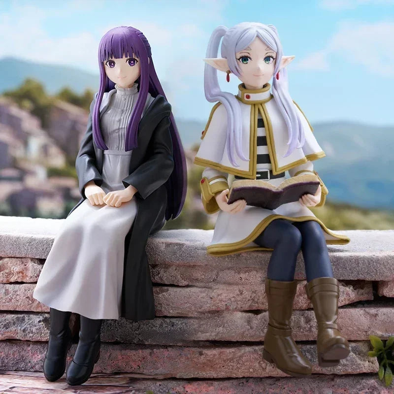 Frieren: Beyond Journey's End Figure - Sousou no Frieren &amp; Fern Noodle Stopper Anime modèle poupée jouet