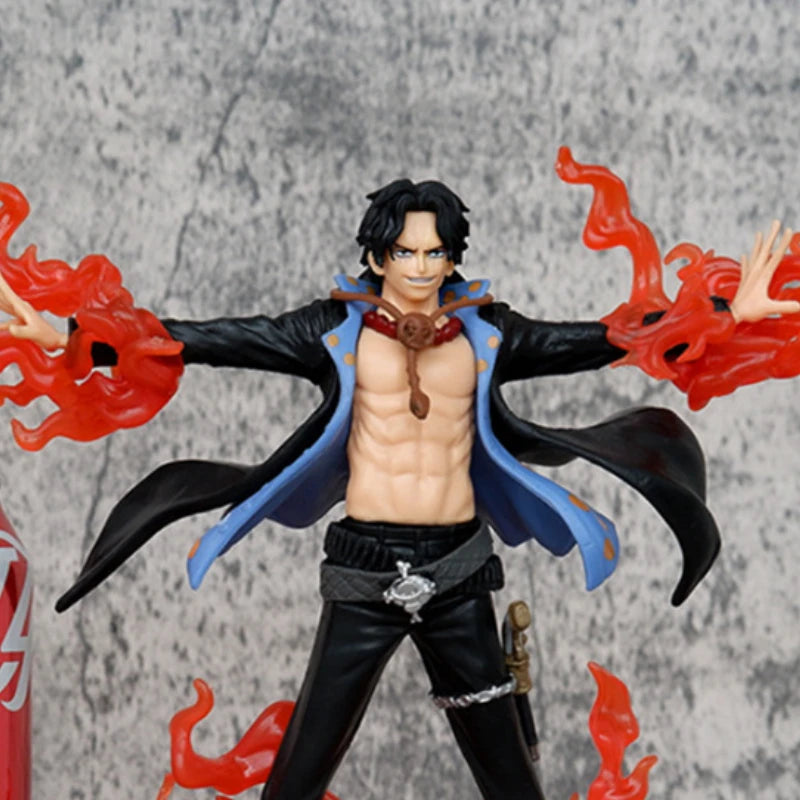 Anime Ace One Piece Figur GK Feuerfaust Sammlung Modell Spielzeug für Kinder