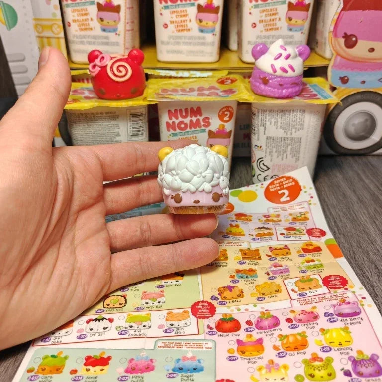 Numnoms Lipgloss Stamp Smell So Delicious Blind Box Toy Model Anime Figures Collect Ornaments