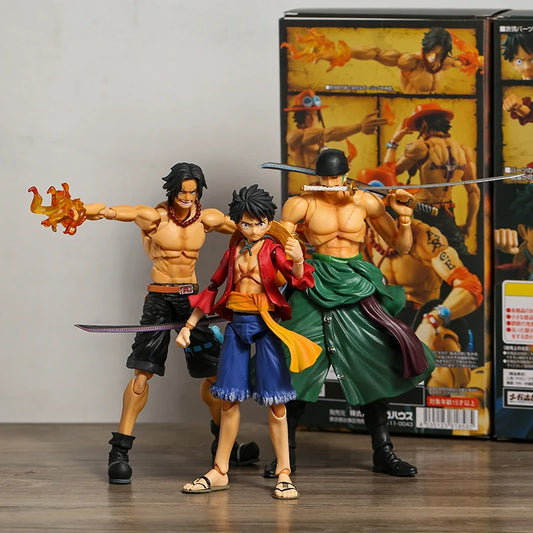 8-teiliges One Piece Shichibukai-Figuren – Donquixote Doflamingo, Marshall D. Teach, Dracule Mihawk und Bartholomew Modellspielzeuggeschenk