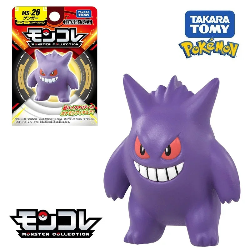 Figurines miniatures Pokémon Moncolle de Takara Tomy Tomica – Jouets de collection en résine de 3 à 5 cm