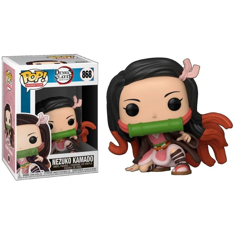 NOUVELLE arrivée Funko POP jouets tueur de démons Tanjiro figurines d'action Collection modèle jouet