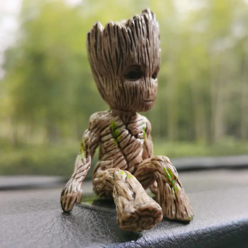 Figurine articulée de 6 cm Groot, les Gardiens de la Galaxie, Tree Man, Hero, Anime, Mini, à décorer