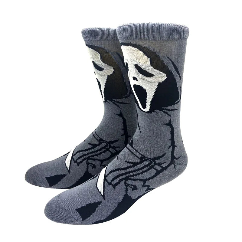 Neue Marvel Anime-Filmsocken – Lustige Wadensocken aus Baumwolle für Männer und Frauen, Cosplay-Hip-Hop-Stil