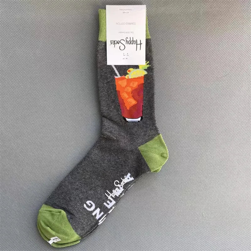 Diamond Check Happy Socks für Herren – Geometrische Sportsocken aus Baumwolle (Größe 41–46)