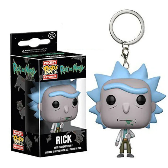 FUNKO POP Gardiens de la Galaxie Grooted Joker Morty Porte-clés Jouet Suicide Squad Figurines d'action en vinyle Jouets
