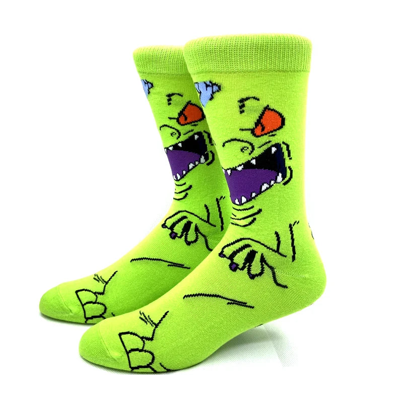 Neue Marvel Anime-Filmsocken – Lustige Wadensocken aus Baumwolle für Männer und Frauen, Cosplay-Hip-Hop-Stil