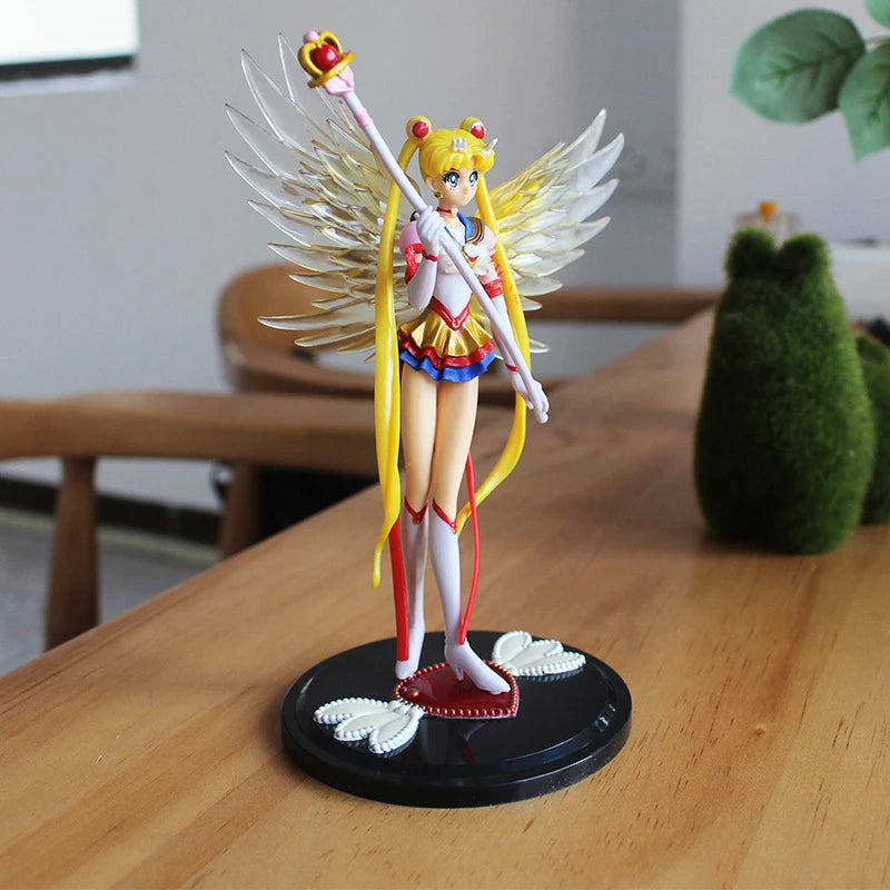 Anime Eternal Sailor Moon Cake Zubehör Actionfigur Autodekoration Kollektion