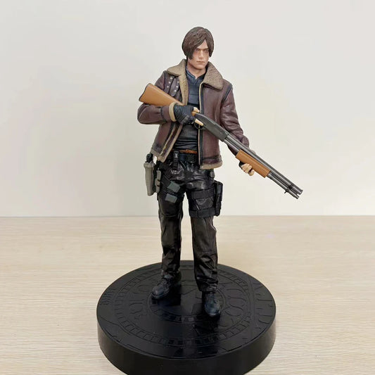 33 cm große Resident Evil Leon S. Kennedy-Figur – GK PVC-Actionmodellstatue und Sammlergeschenk