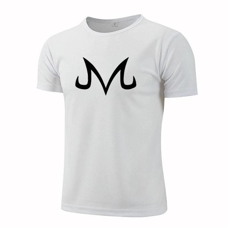 T-shirt d'été respirant à la mode pour hommes avec motif d'anime Majin Buu