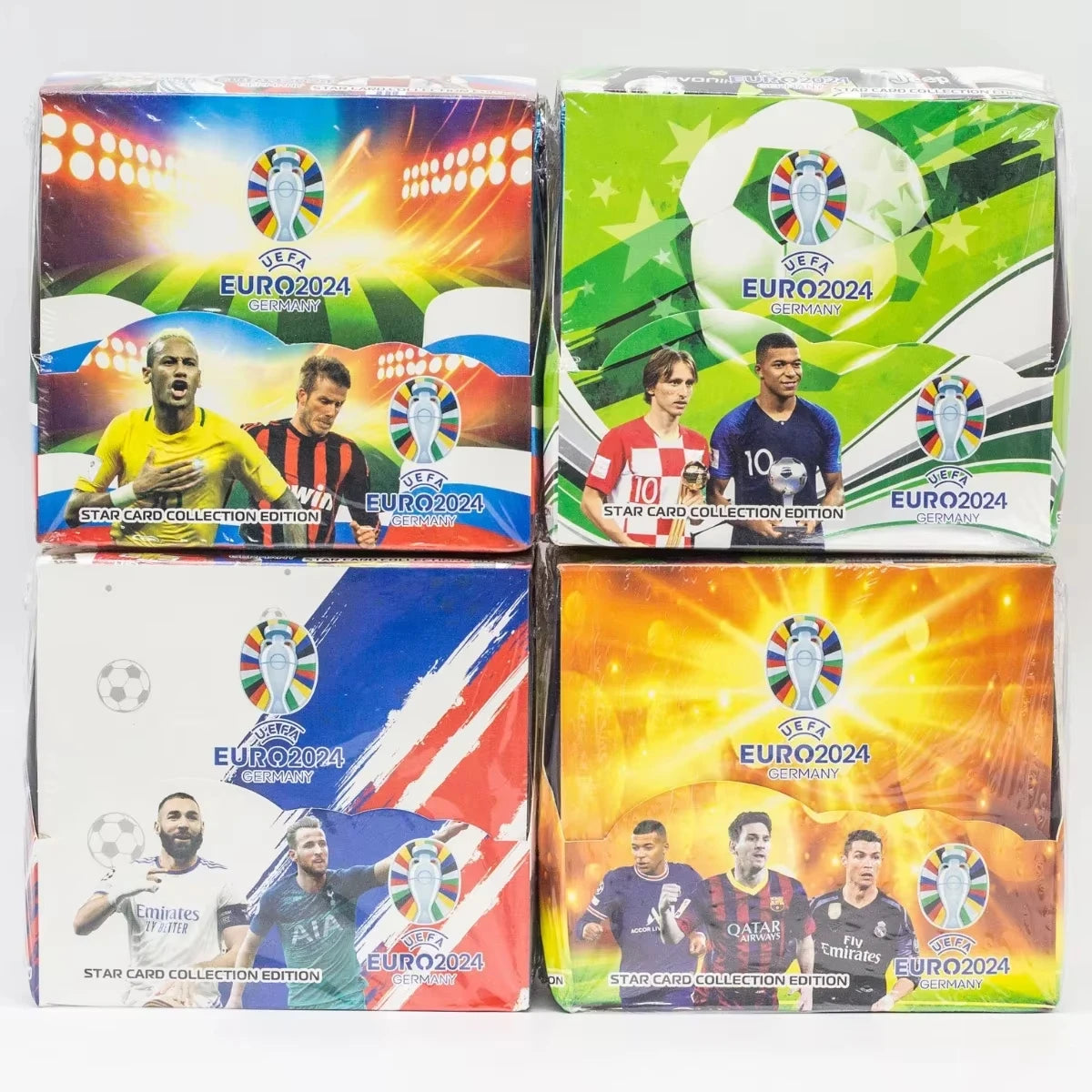 288pcs World Football Stars Cards FIFA Pure Soccer Trading Card Collectible Toys