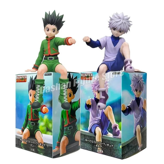 Hunter×Hunter Gon Killua Actionfigur Spielzeug Dekoration Figur Auto Ornamente
