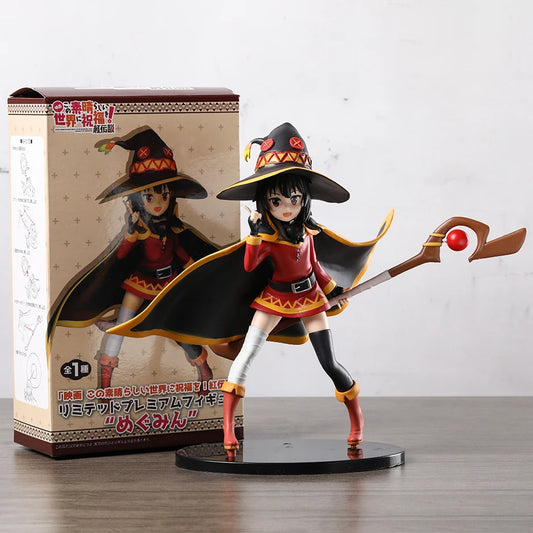 Figurine de Megumin de la légende de Crimson – Modèle de jouet d'anime en PVC et figurine de collection