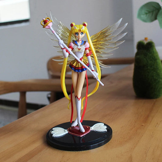 Anime Eternal Sailor Moon Cake Zubehör Actionfigur Autodekoration Kollektion