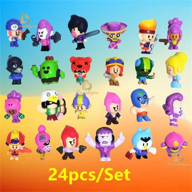 Pack de mini figurines d'anime Fashion Original Star-Game Décoration Cadeaux à collectionner