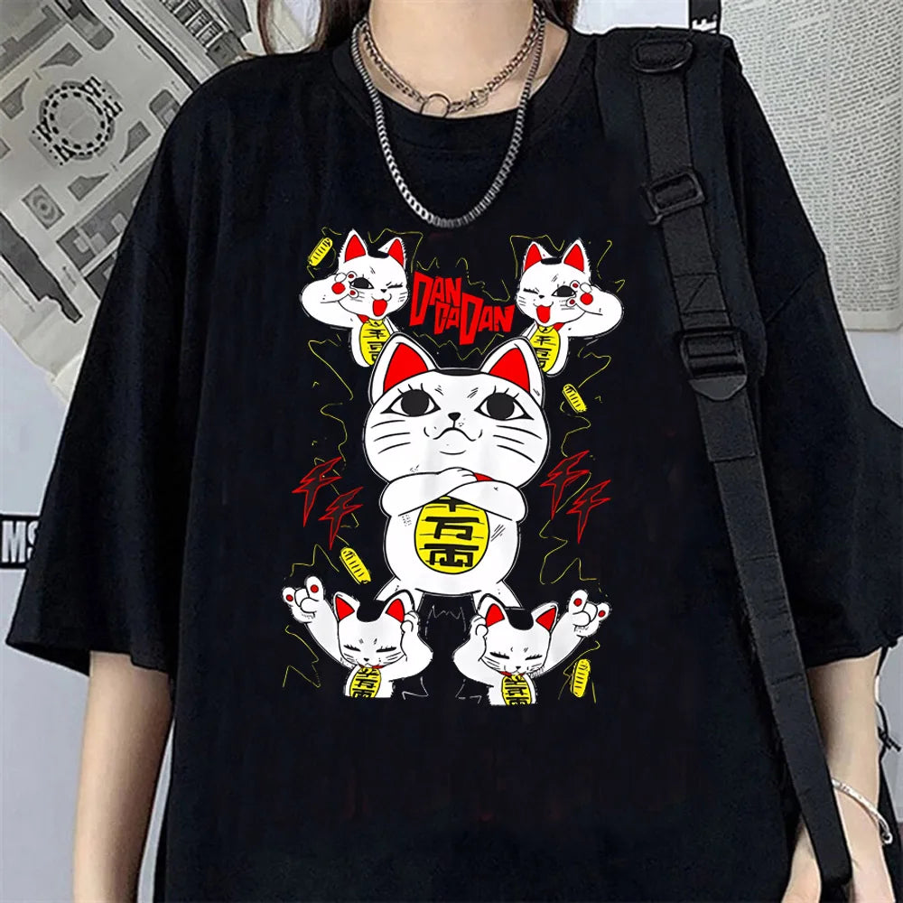 T-shirt à manches courtes Seiko Ayase Dandadan Anime Cosplay