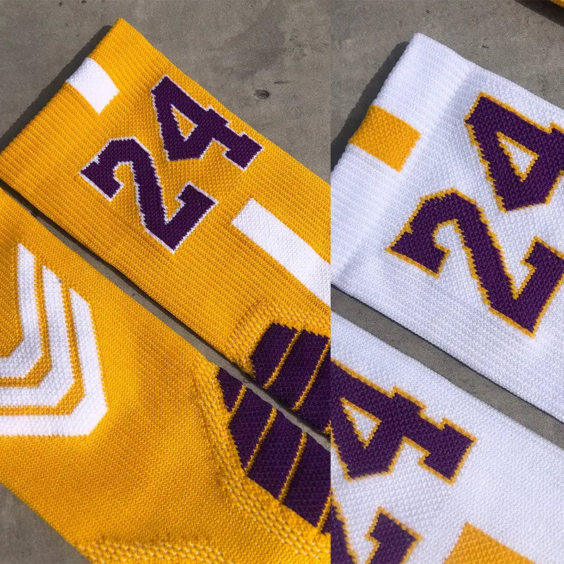 Professionelle Elite-Basketballsocken – Rutschfest, dick, atmungsaktiv für Erwachsene und Kinder