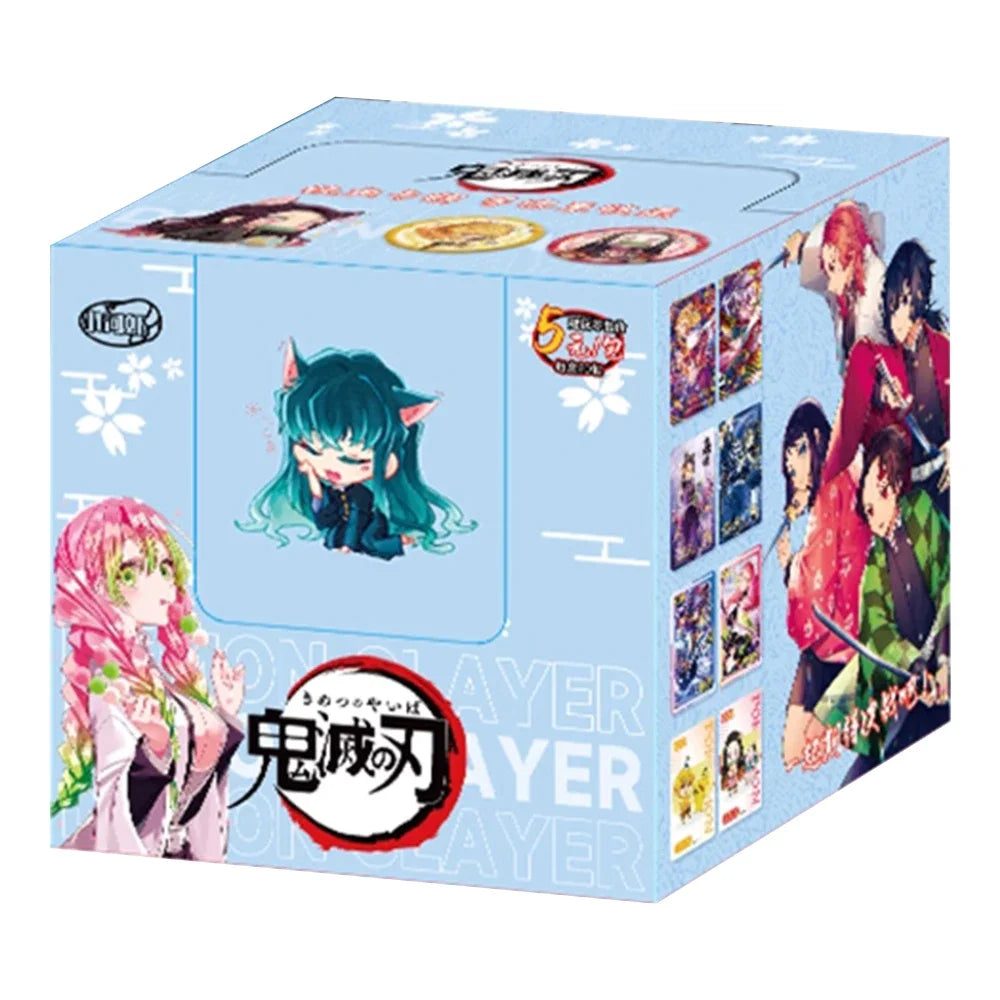 New Original Demon Slayer Cards Infinite Train SSP Card Diamond Rare Card Collection