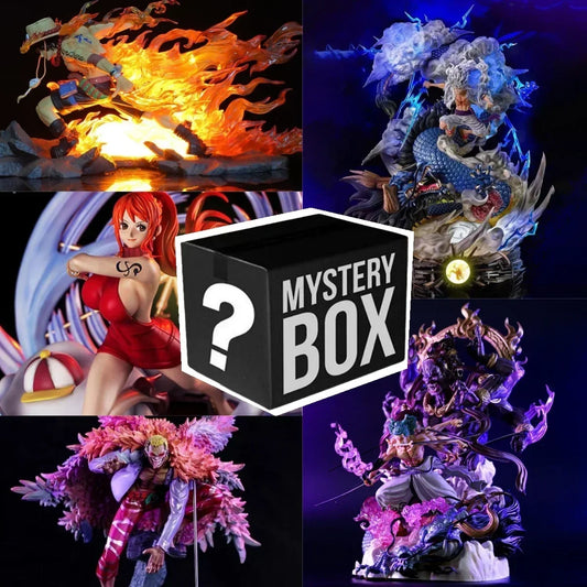 One Piece Mystery Blind Box – Ruffy Gear 5 &amp; Emperors Überraschungsfiguren (10–30 cm)
