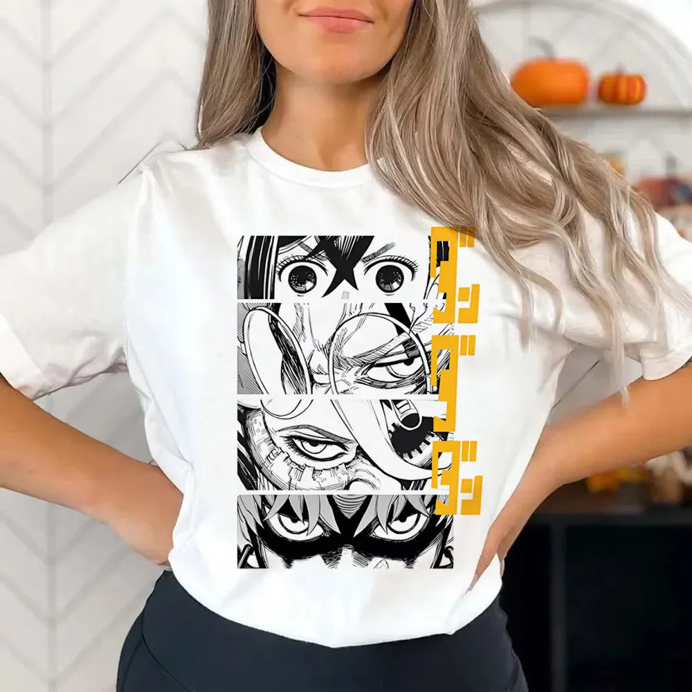T-shirt à manches courtes Seiko Ayase Dandadan Anime Cosplay