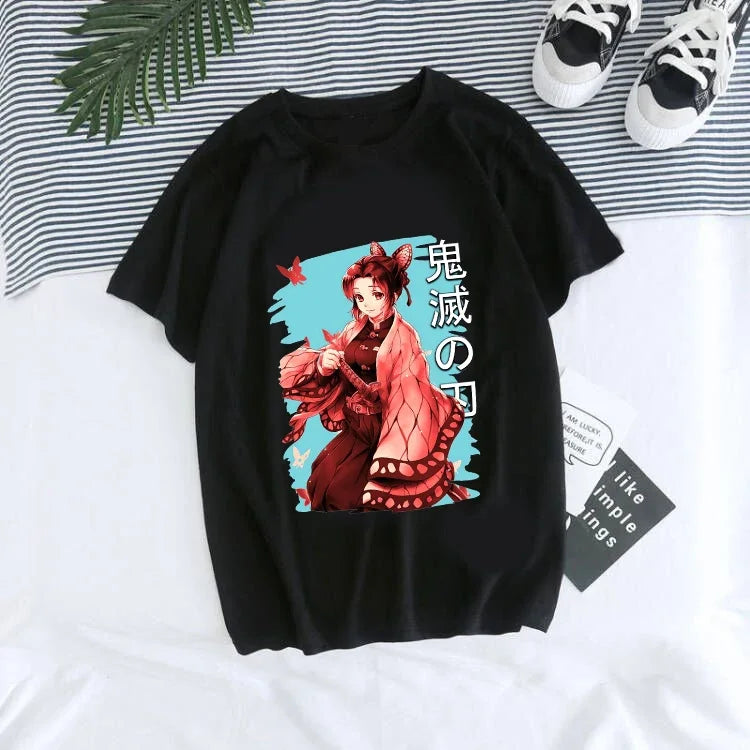 Kimetsu no Yaiba T-Shirt Tanjiro Kamado Anime T-Shirt graphique