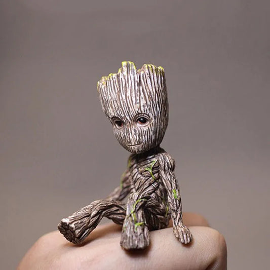 6Cm Groot Guardians of The Galaxy Tree Man Hero's Anime Mini Decorate Toys Action Figure