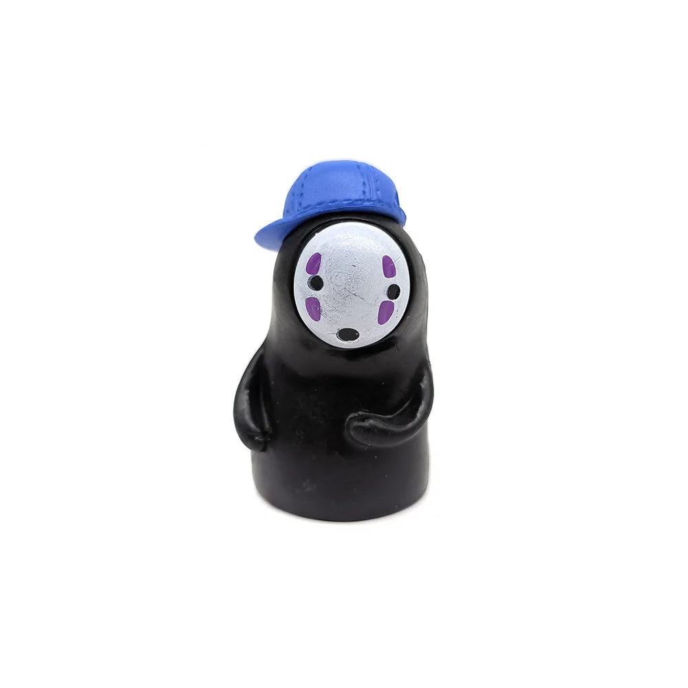 6pcs/set Anime Spirited Away No-Face Man Figure Model Toy New