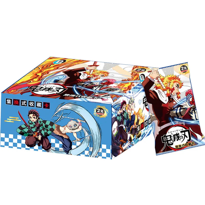 New Original Demon Slayer Cards Infinite Train SSP Card Diamond Rare Card Collection