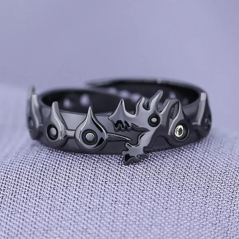 Anime Meliodas Cosplay Ring – Verstellbarer Dragon's Sin of Wrath Schmuck