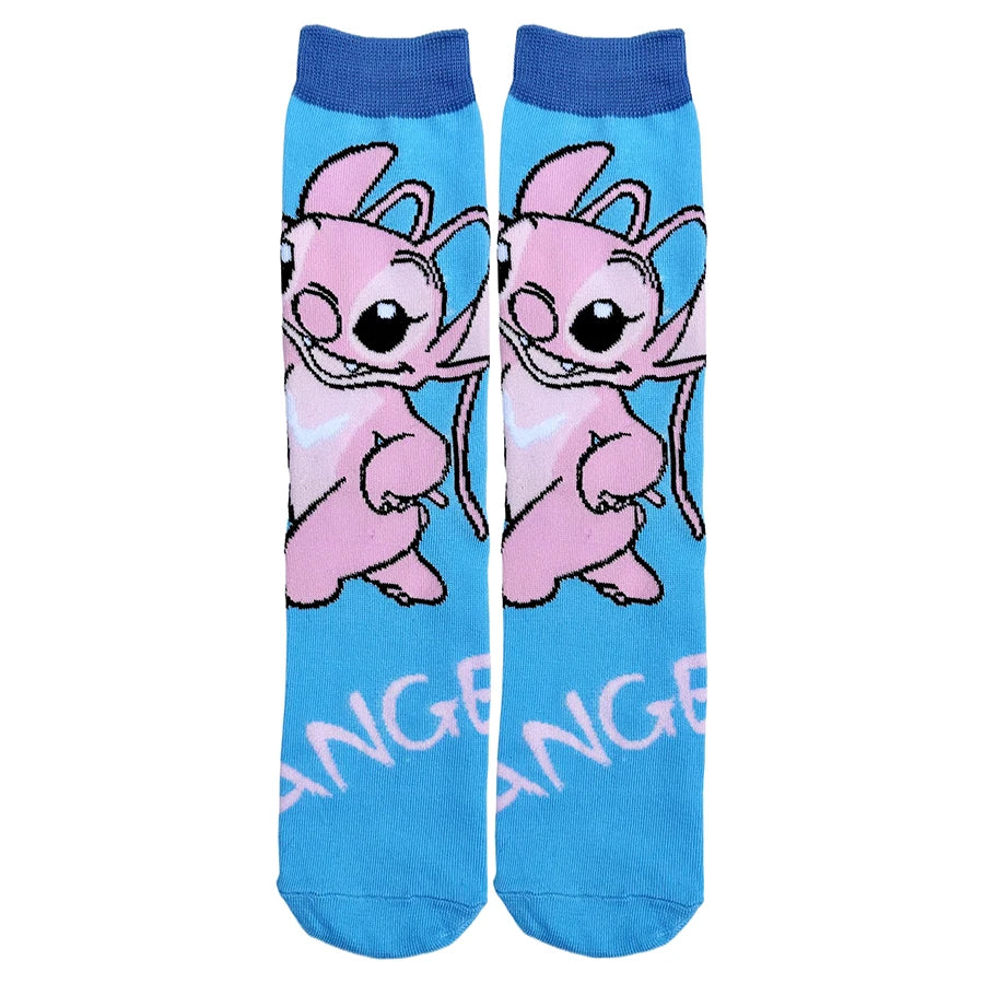 Chaussettes MINISO Disney Anime Cartoon Nouveauté Drôle