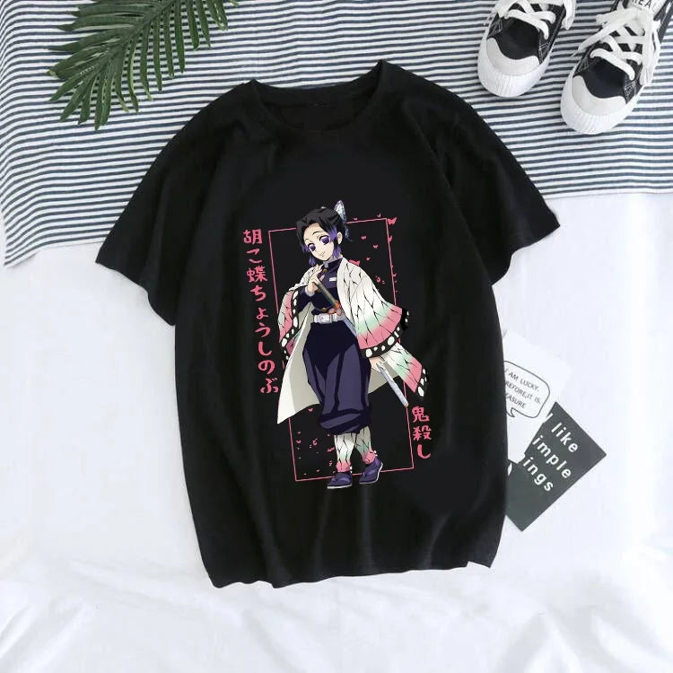 Kimetsu no Yaiba T-Shirt Tanjiro Kamado Anime T-Shirt graphique