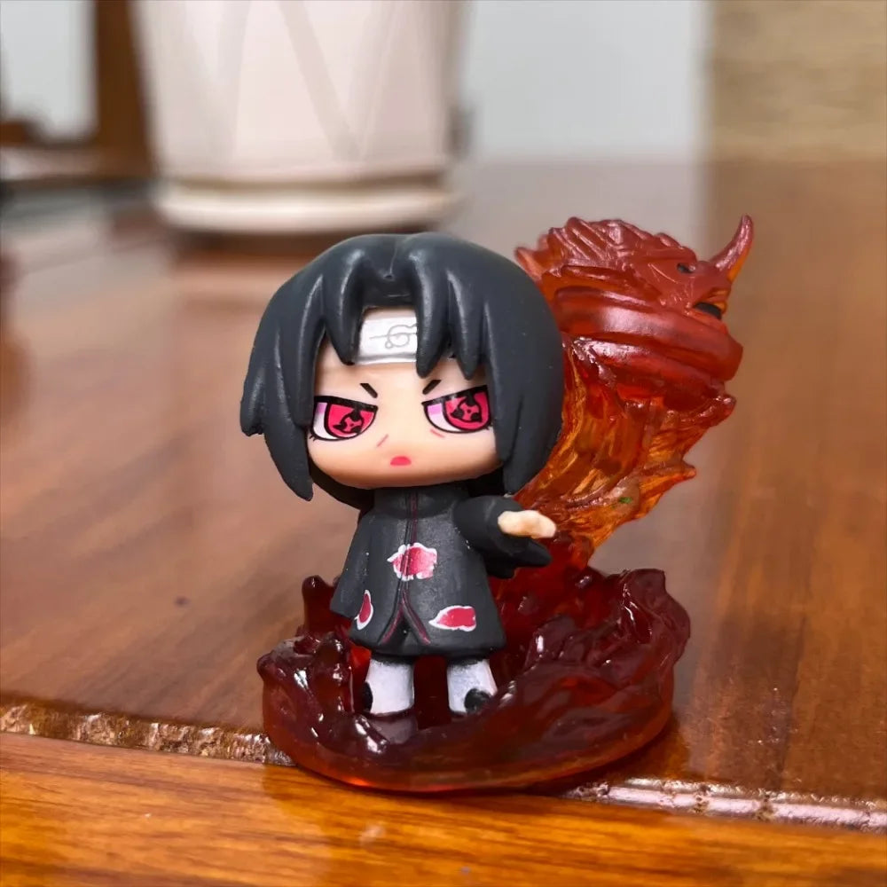 Naruto Shippuden Actionfiguren – Sasuke, Kakashi, Gaara PVC-Sammelstatue, Spielzeuggeschenk
